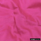 Fuchsia Pink Art Silk / Faux Silk Fabric By The Metre