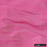 Light Fuchsia Pink Art Silk / Faux Silk Fabric By The Metre