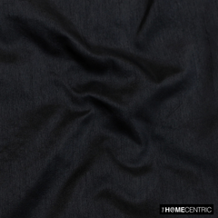 Black Art Silk / Faux Silk Fabric By The Metre