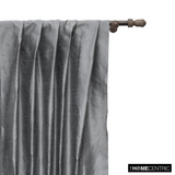 Pearl Silver Art Silk / Faux Silk Fabric By The Metre