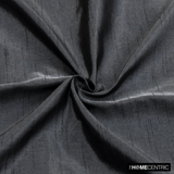 Charcoal Gray Faux Silk Fabric By The Metre
