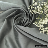 Smokey Green Art Silk / Faux Silk Fabric By The Metre