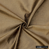 Medium Brown Faux Silk Fabric By The Metre