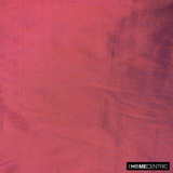 Rust And Purple Art Silk / Faux Silk Fabric By The Metre