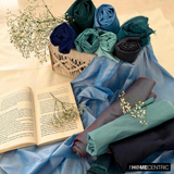 Capri Sea Green Art Silk / Faux Silk Fabric By The Metre