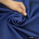 Royal Blue Art Silk / Faux Silk Fabric By The Metre