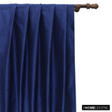 Royal Blue Art Silk / Faux Silk Fabric By The Metre
