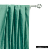 Capri Sea Green Art Silk / Faux Silk Fabric By The Metre