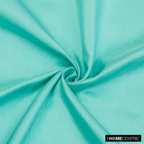 Sea Green Faux Silk Fabric By The Metre