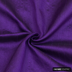 Bright Purple Faux Silk Fabric By The Metre