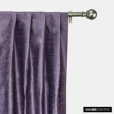 Dull Violet Art Silk / Faux Silk Fabric By The Metre