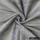 Gray Silk Dupioni Fabric By The Metre