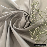 Light Gray Silk Dupioni Fabric By The Metre