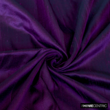 Purple Silk Dupioni Fabric By The Metre