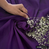 Purple Silk Dupioni Fabric By The Metre