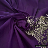 Purple Silk Dupioni Fabric By The Metre