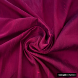 Magenta Silk Dupioni Fabric By The Metre