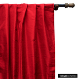 Red Silk Dupioni Fabric By The Metre