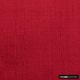 Red Silk Dupioni Fabric By The Metre