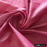 Onion Pink Silk Dupioni Fabric By The Metre