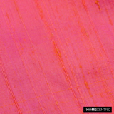 Coral Pink Silk Dupioni Fabric By The Metre