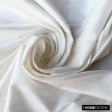 Ivory Silk Dupioni Fabric By The Metre