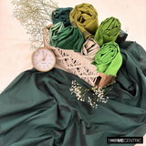 Sea Green Silk Dupioni Fabric By The Metre