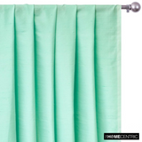 Mint Green Silk Dupioni Fabric By The Metre