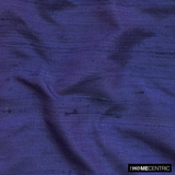 Dark Blue Silk Dupioni Fabric By The Metre