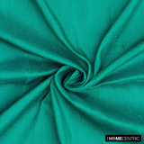 Emerald Green Silk Dupioni Fabric By The Metre