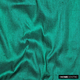 Emerald Green Silk Dupioni Fabric By The Metre