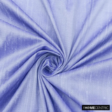 Lavender Blue Silk Dupioni Fabric By The Metre