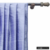 Lavender Blue Silk Dupioni Fabric By The Metre