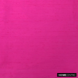 Fuchsia Pink 100% Pure Silk Dupioni Fabric By The Metre