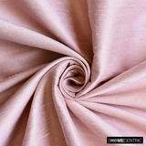 Pastel Peach 100% Pure Silk Fabric By The Metre