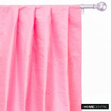 Light Pink 100% Pure Silk Dupioni Fabric By The Metre