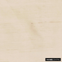Cream 100% Pure Silk Dupioni Fabric By The Metre