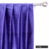 Purple 100% Pure Silk Dupioni Fabric By The Metre