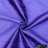 Purple 100% Pure Silk Fabric By The Metre