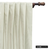 Ivory Art Silk / Faux Silk Fabric By The Metre