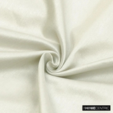 Ivory Faux Silk Fabric By The Metre