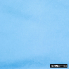 Light Aqua Blue Art Silk / Faux Silk Fabric By The Metre