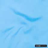 Light Aqua Blue Art Silk / Faux Silk Fabric By The Metre