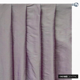 Cream & Purple Art Silk/Faux Silk Fabric by the Metre, 1 Metre Cream Silk Fabric