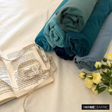 Dusky Blue High Quality Plush Velvet Fabric by the Metre, 1 Metre Blue Velvet Fabric