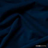 Navy Blue High Quality Plush Velvet Fabric by the Metre, 1 Metre Blue Velvet Fabric