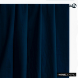 Navy Blue High Quality Plush Velvet Fabric by the Metre, 1 Metre Blue Velvet Fabric