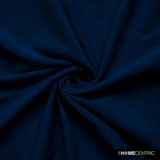 Navy Blue High Quality Plush Velvet Fabric by the Metre, 1 Metre Blue Velvet Fabric