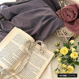 Lavender Grey High Quality Plush Velvet Fabric by the Metre, 1 Metre Gray Velvet Fabric