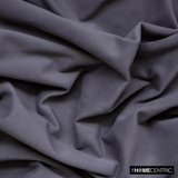 Lavender Grey High Quality Plush Velvet Fabric by the Metre, 1 Metre Gray Velvet Fabric